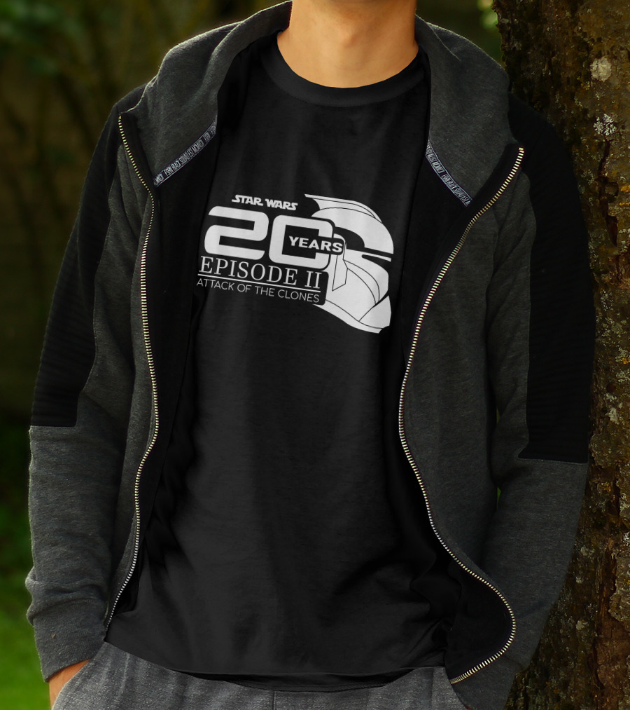 Star Wars Episode II Attack Of The Clones 20 Years T-Shirt