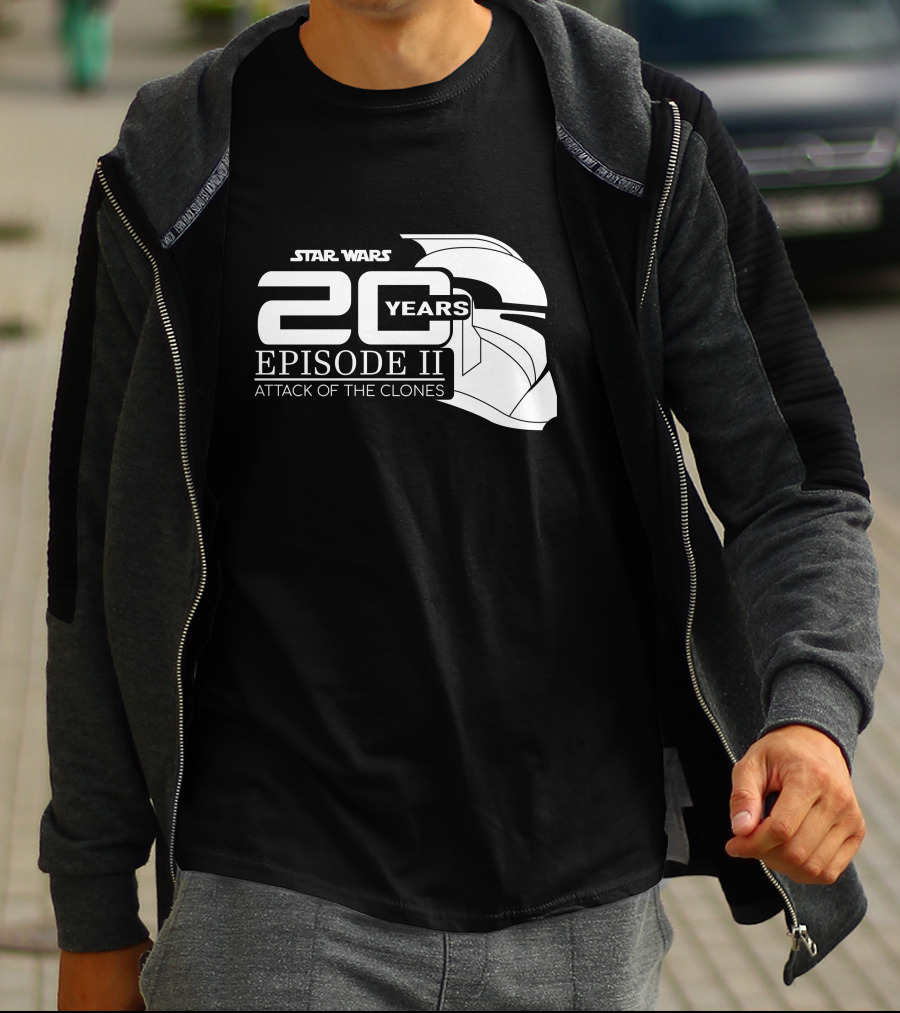 Star Wars Episode II Attack Of The Clones 20 Years T-Shirt