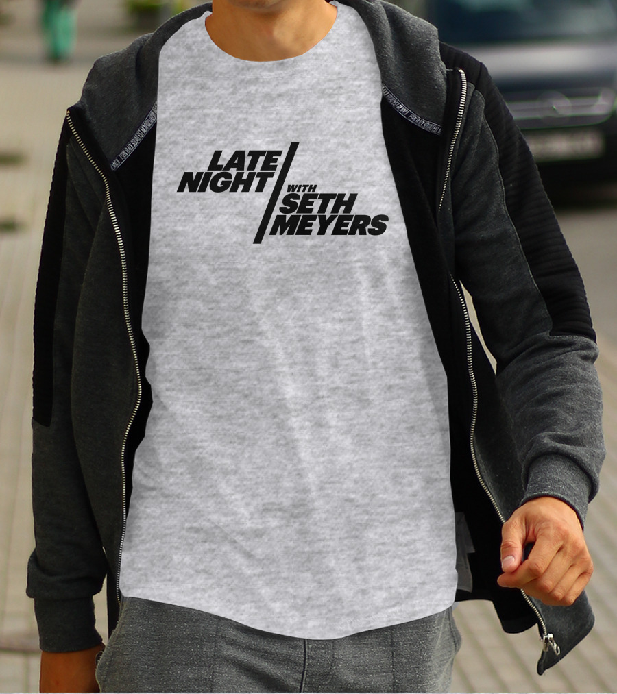 Late Night With Seth Meyers Mark Duplass Interview T-Shirt