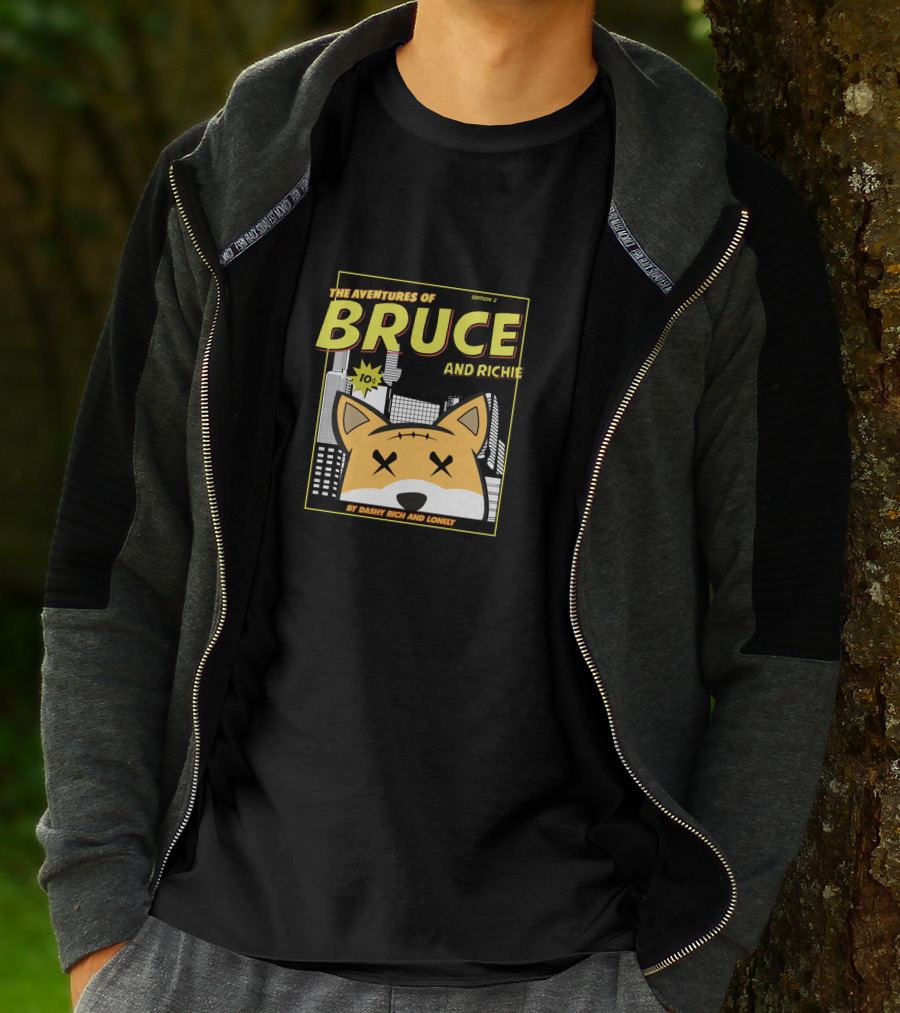 The Aventures Of Bruce And Richie Edition 2 By Dashy Rich And Lonely T-Shirt