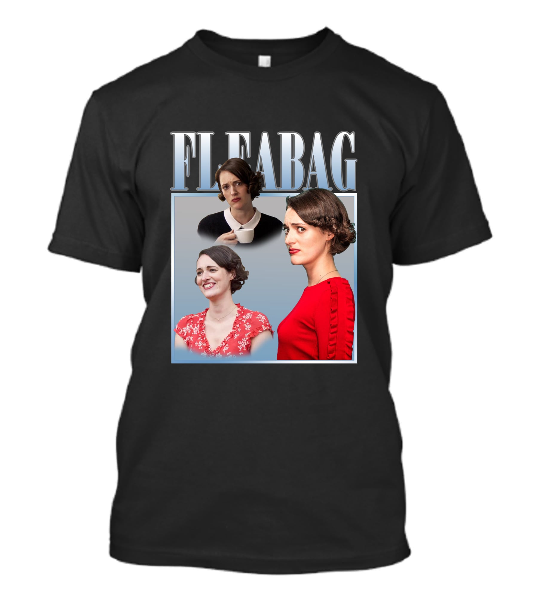 Fleabag Phoebe Waller-Bridge Collage T-Shirt