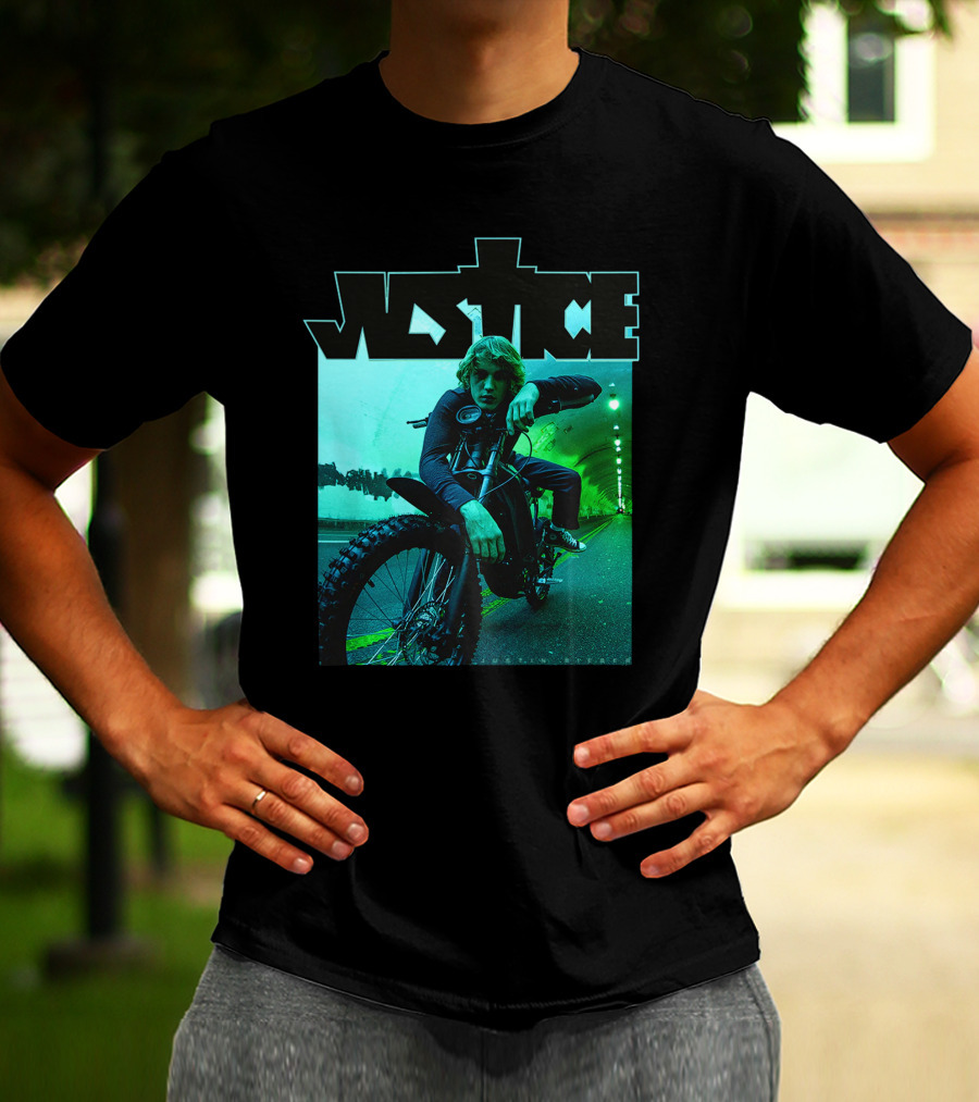 Justice Dirt Bike Photo Merch Justin Bieber T-Shirt