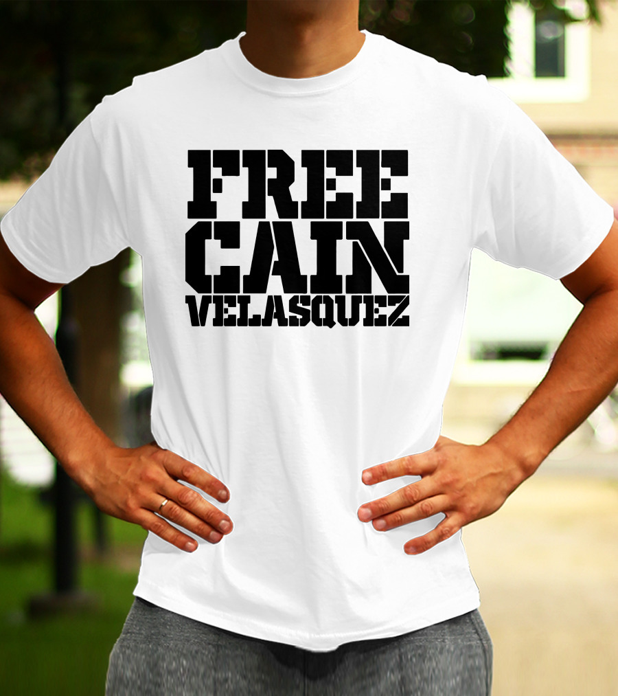 UFC Advocate Support Free Cain Velasquez T-Shirt