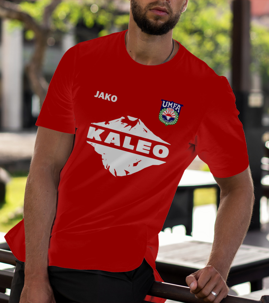 JAKO Kaleo UMFA Crest Red T-Shirt