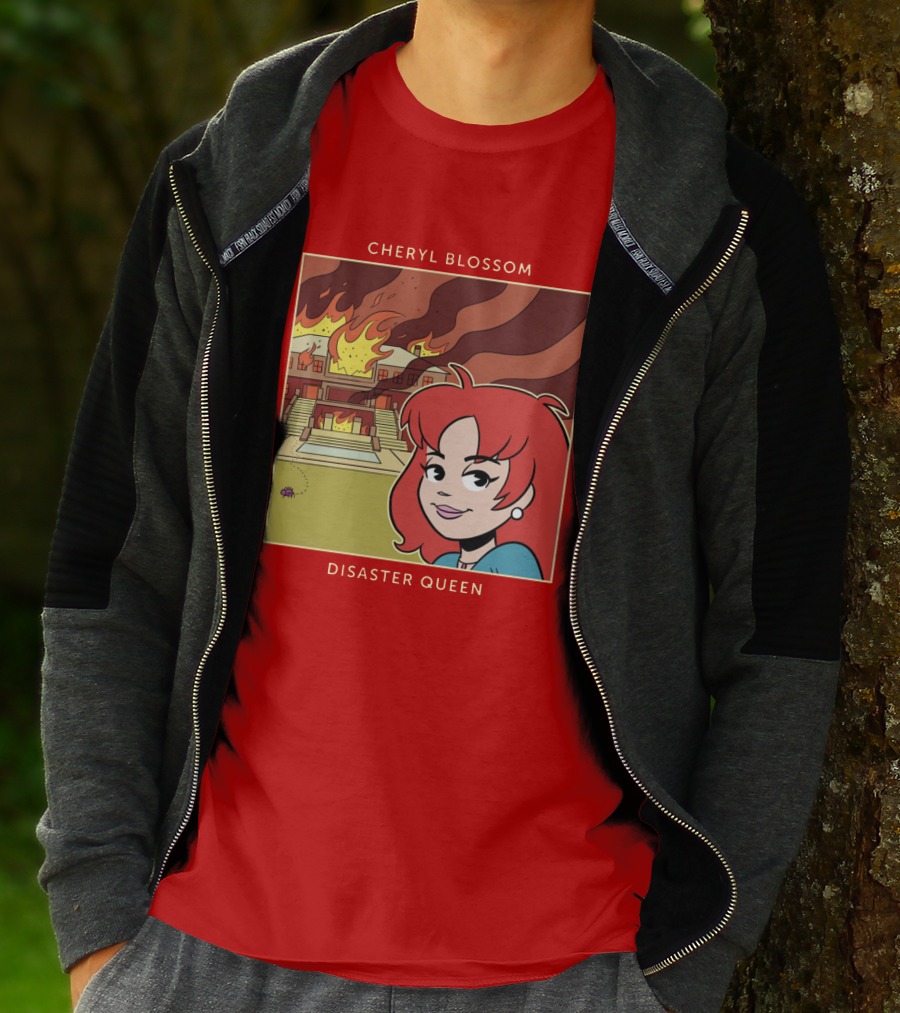 Cheryl Blossom Disaster Queen Archie Comics T-Shirt