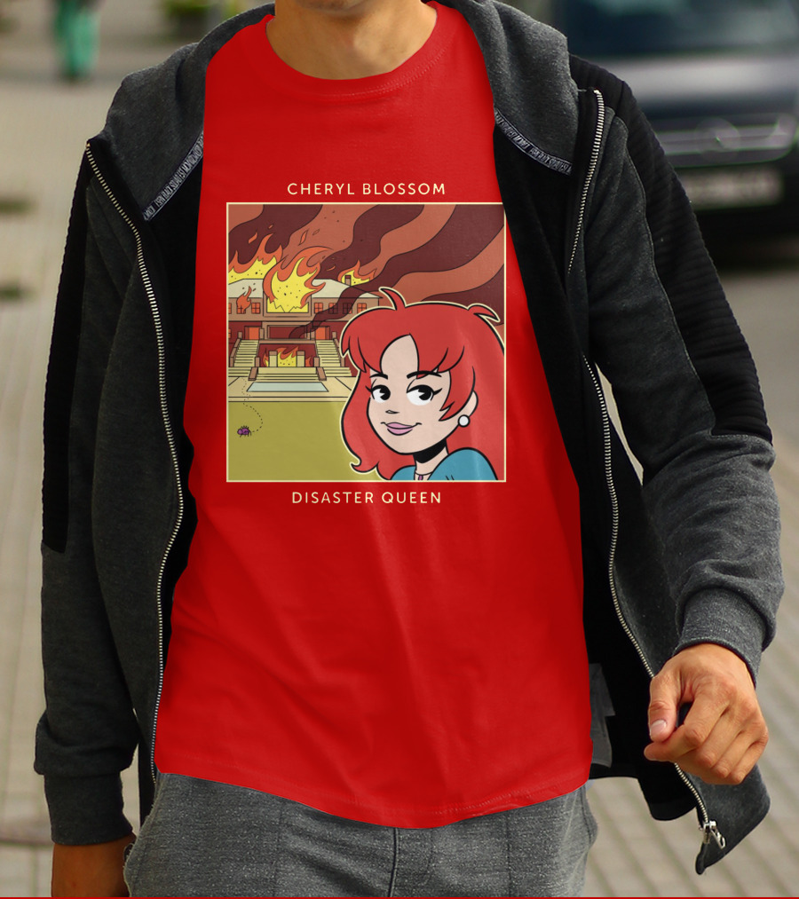Cheryl Blossom Disaster Queen Archie Comics T-Shirt