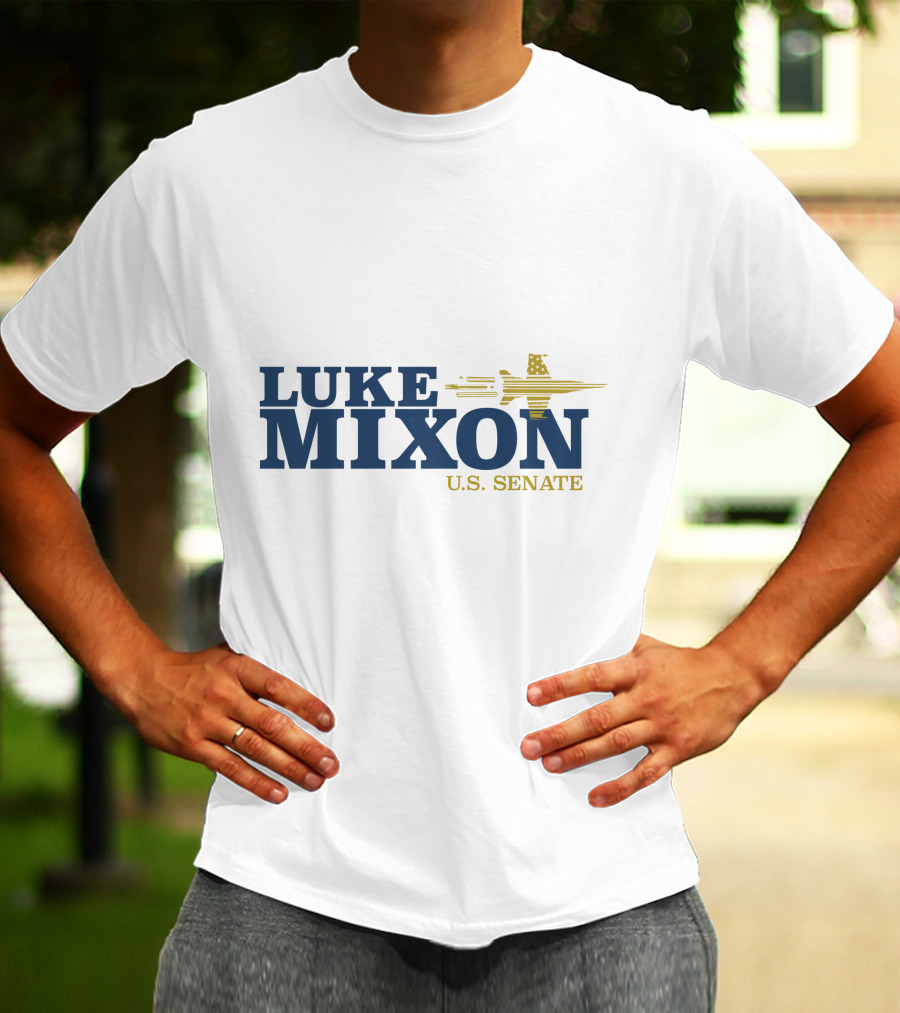Luke Mixon U.S. Senate Campaign Airplane T-Shirt