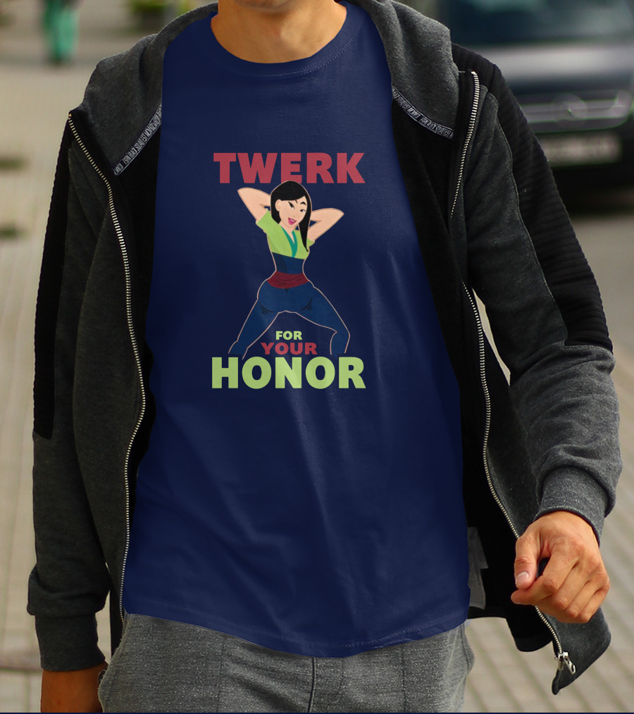 Libs Of Tik Tok Twerk For Your Honor Mia McKitterick Cartoon Character T-Shirt