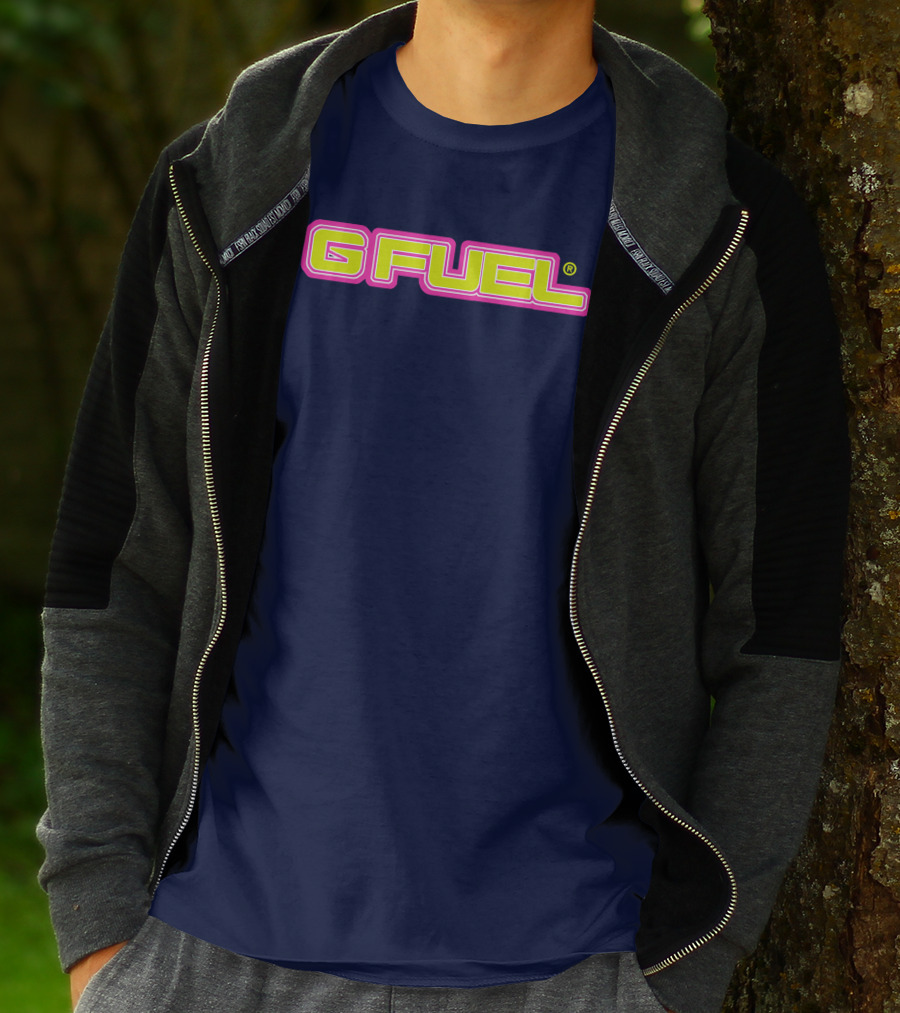 G Fuel Neon Logo Energy Formula T-Shirt