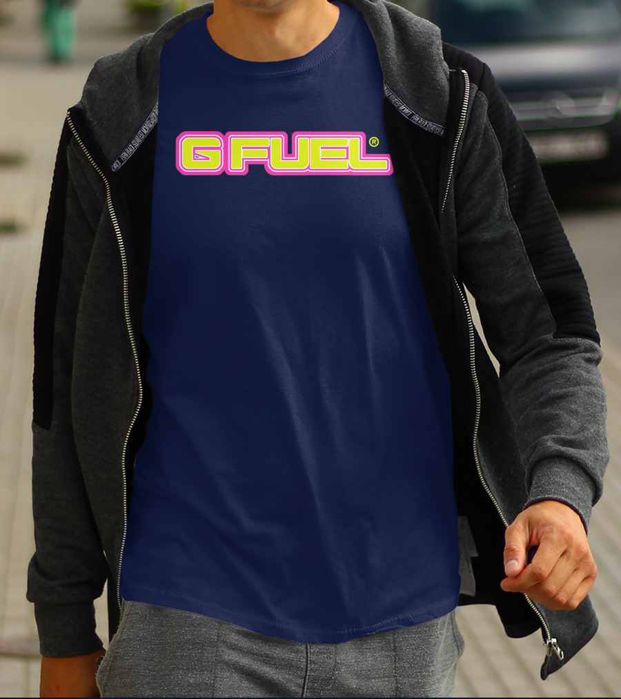 G Fuel Neon Logo Energy Formula T-Shirt