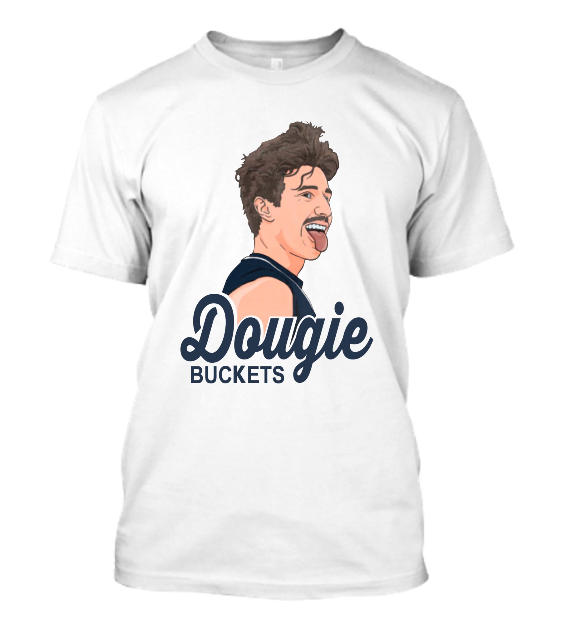 Peacocks Doug Edert Dougie Buckets T-Shirt