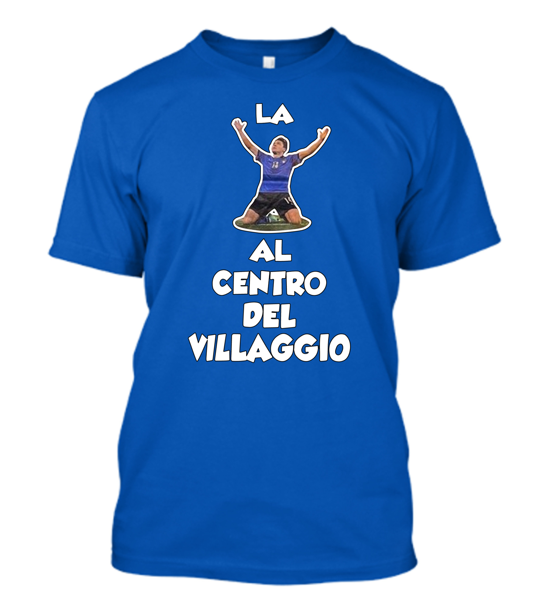La Al Centro Del Villaggio Skysport Iconic Soccer T-Shirt