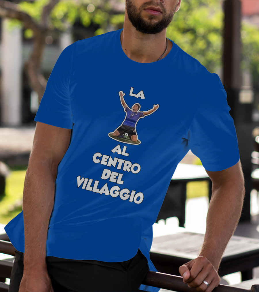 La Al Centro Del Villaggio Skysport Iconic Soccer T-Shirt
