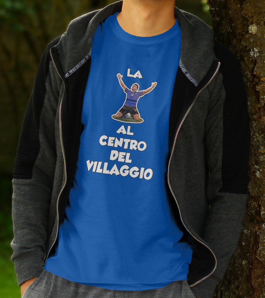 La Al Centro Del Villaggio Skysport Iconic Soccer T-Shirt
