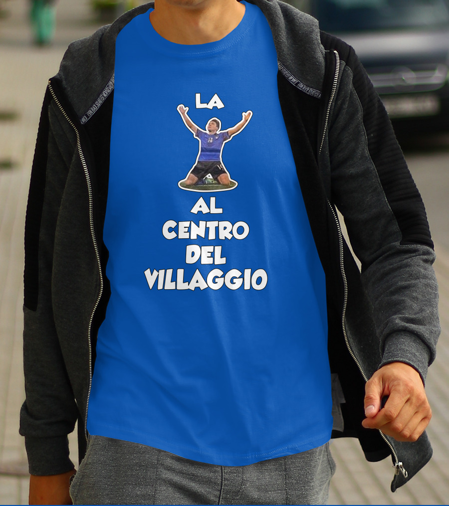 La Al Centro Del Villaggio Skysport Iconic Soccer T-Shirt