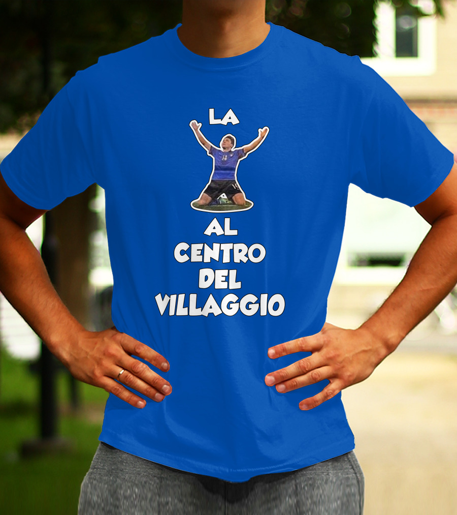 La Al Centro Del Villaggio Skysport Iconic Soccer T-Shirt