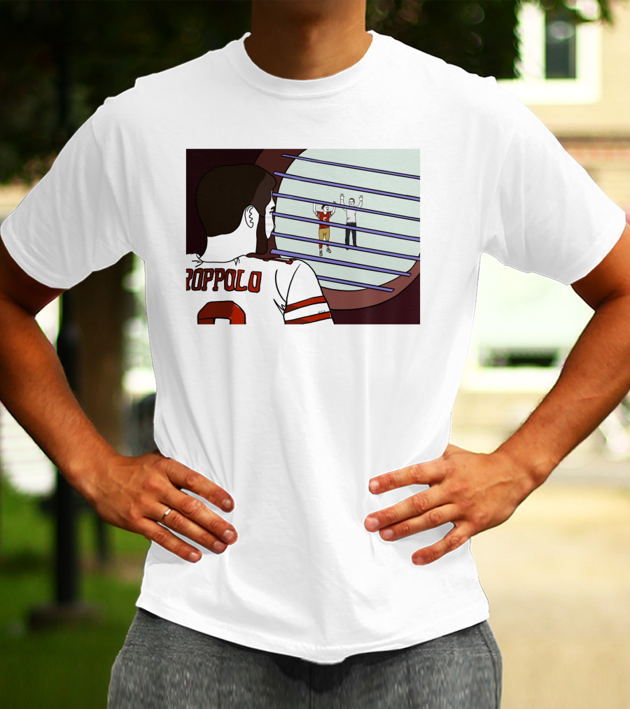 Every Day Until He Gets Traded Day 51 Garoppolo Football Scene T-Shirt