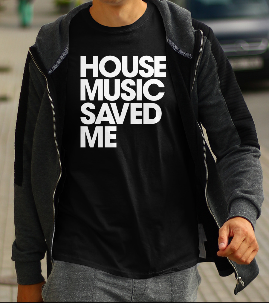 Djjohngold Merch House Music Saved Me T-Shirt