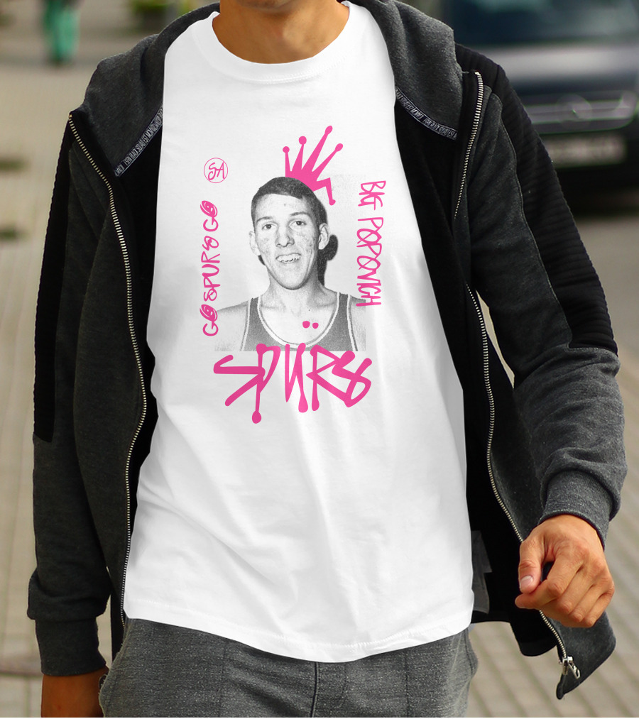 BAE POPVICH GO SPURS SA SPURS T-Shirt