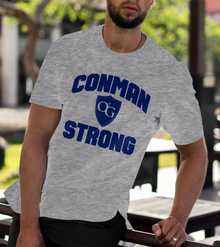 CONMAN OG STRONG Shield Emblem T-Shirt