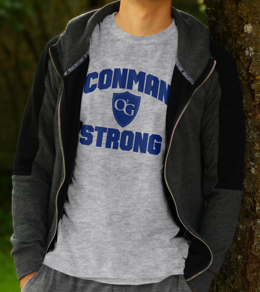 CONMAN OG STRONG Shield Emblem T-Shirt