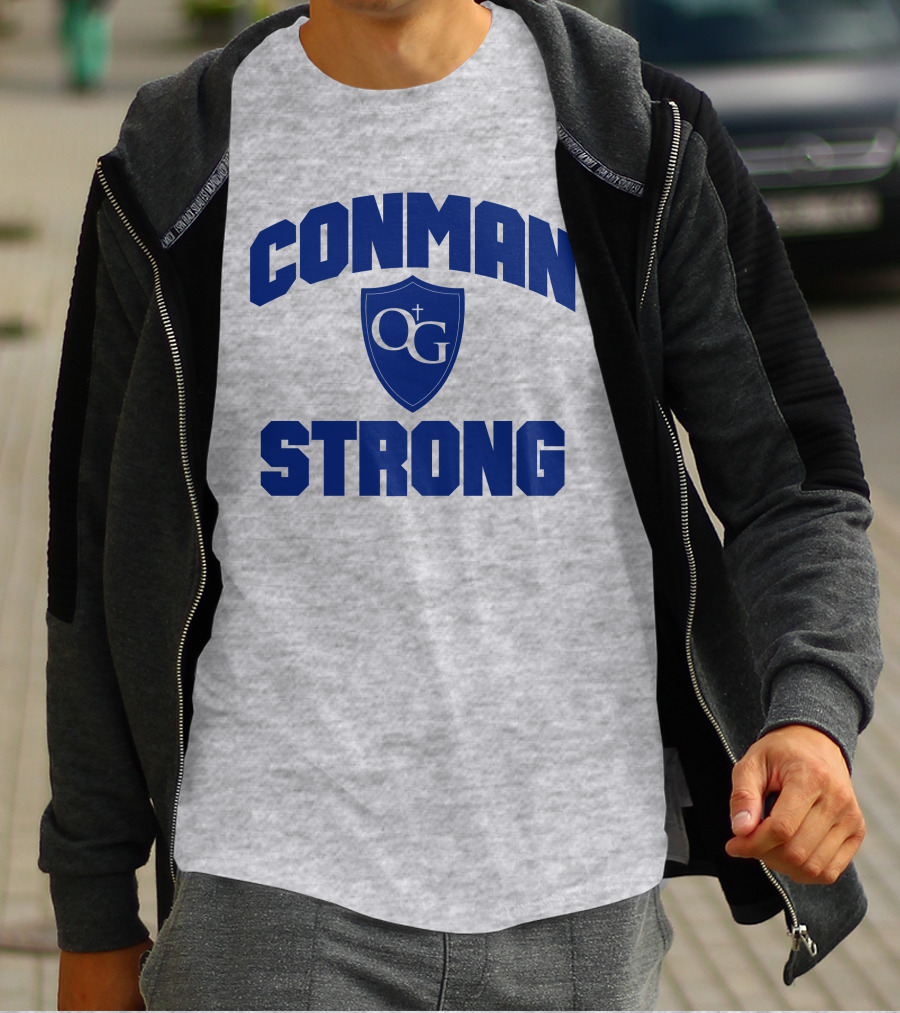 CONMAN OG STRONG Shield Emblem T-Shirt