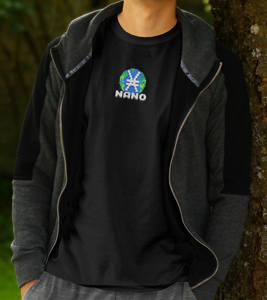 NANO Pixel Earth T-Shirt