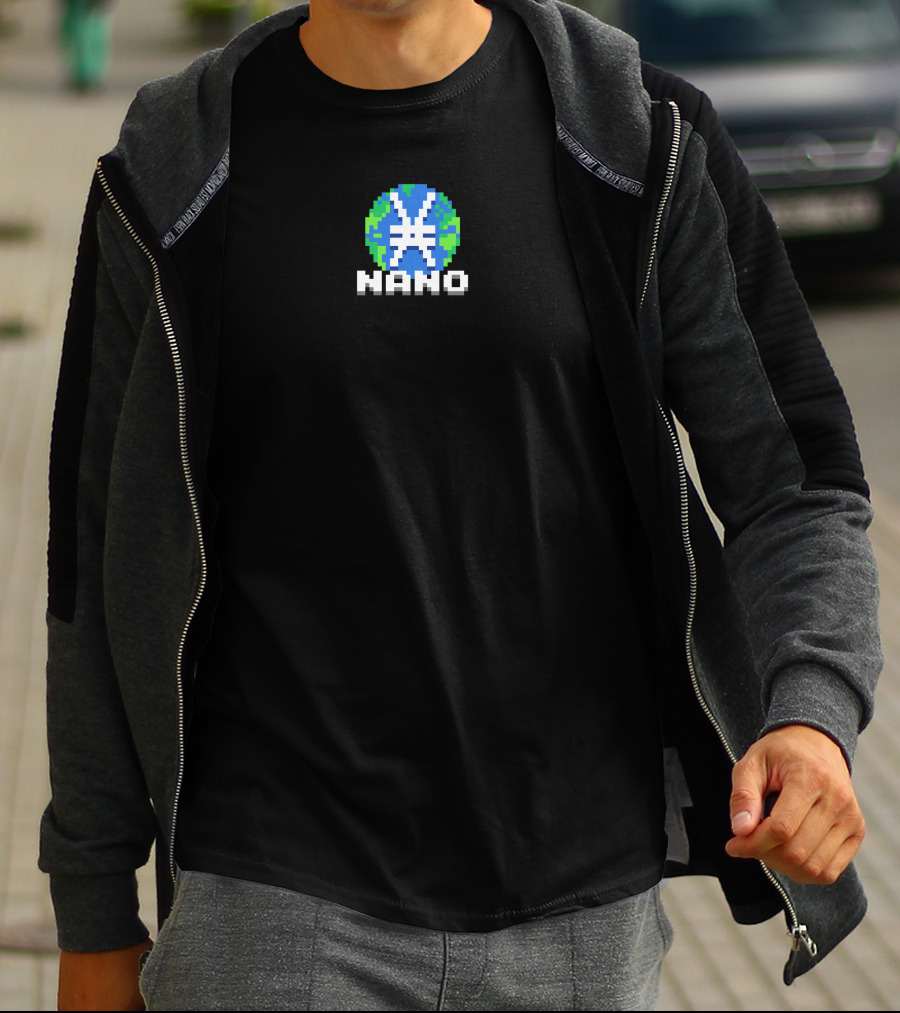 NANO Pixel Earth T-Shirt
