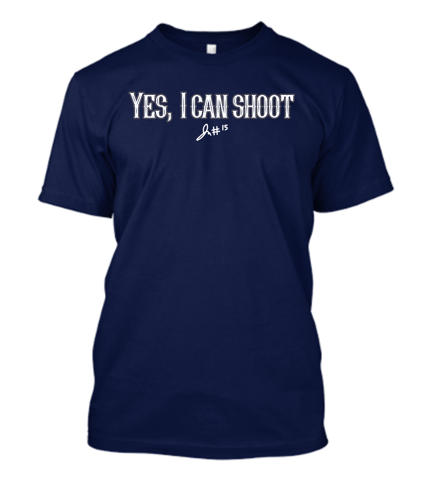 Yes I Can Shoot #15 T-Shirt