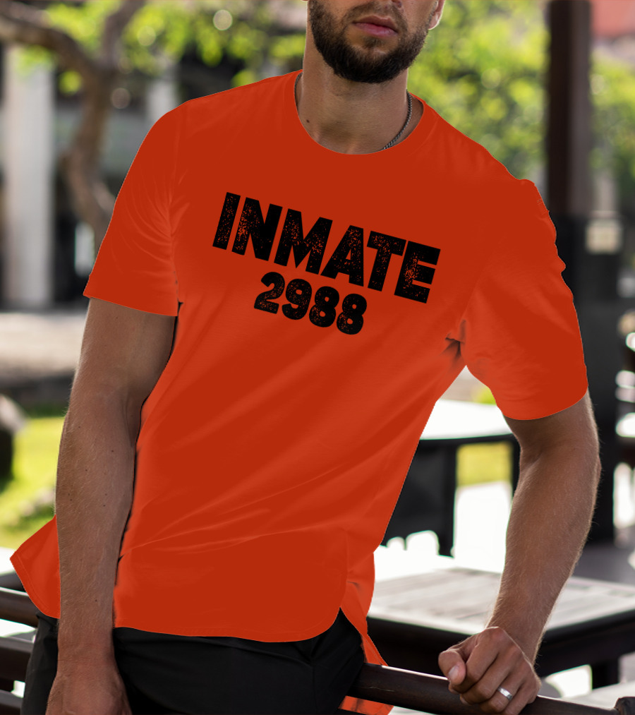 Inmate 2988 Boogie2988 Prison Number T-Shirt