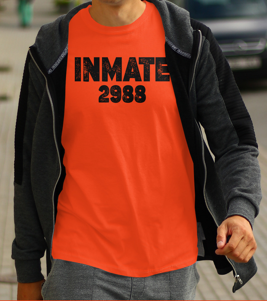 Inmate 2988 Boogie2988 Prison Number T-Shirt