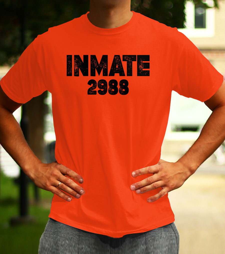 Inmate 2988 Boogie2988 Prison Number T-Shirt