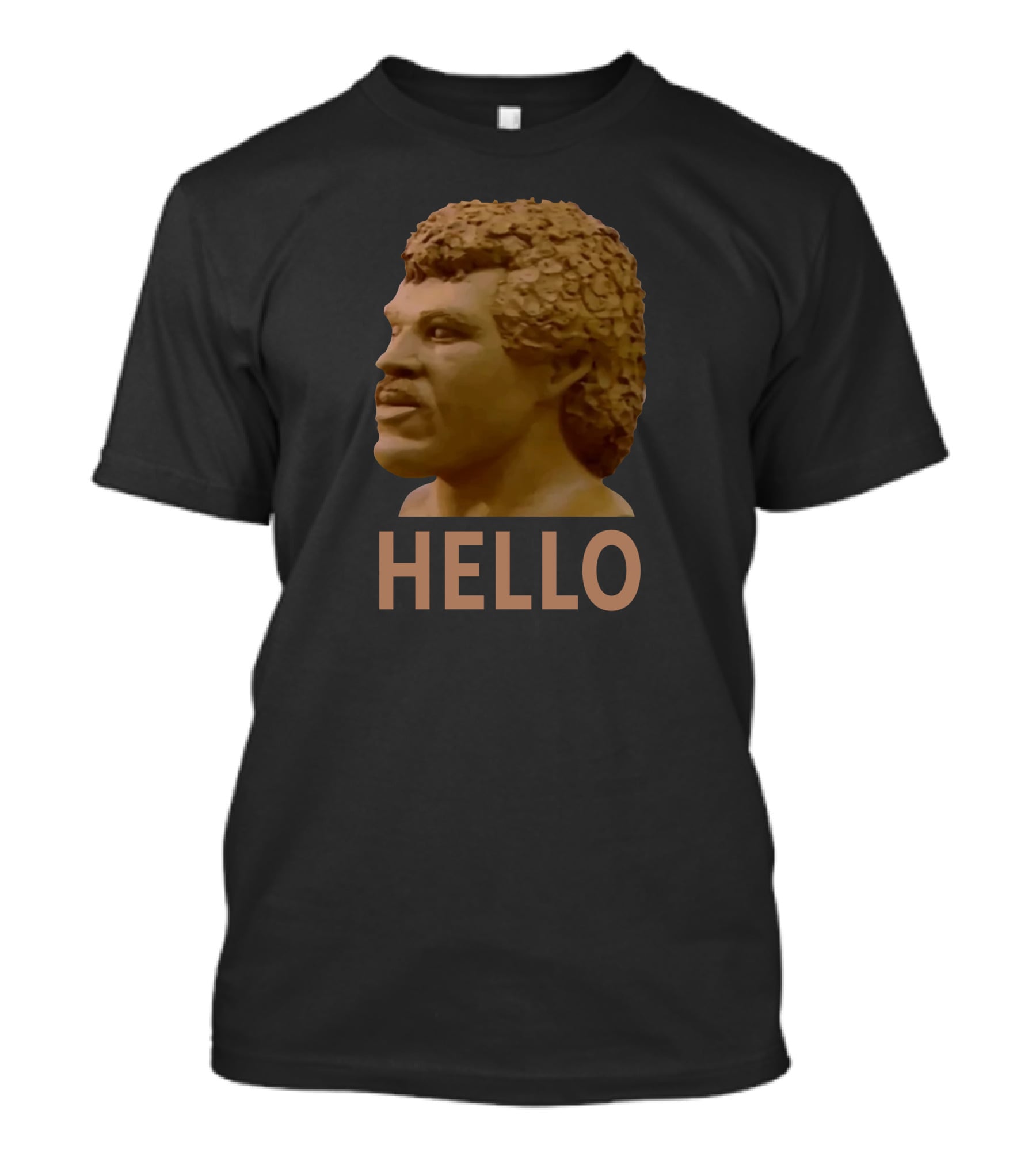 Andre Dawson Hello Funny Sculpture Bust T-Shirt