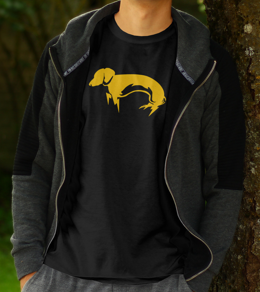 Porty Foxhound Yellow T-Shirt