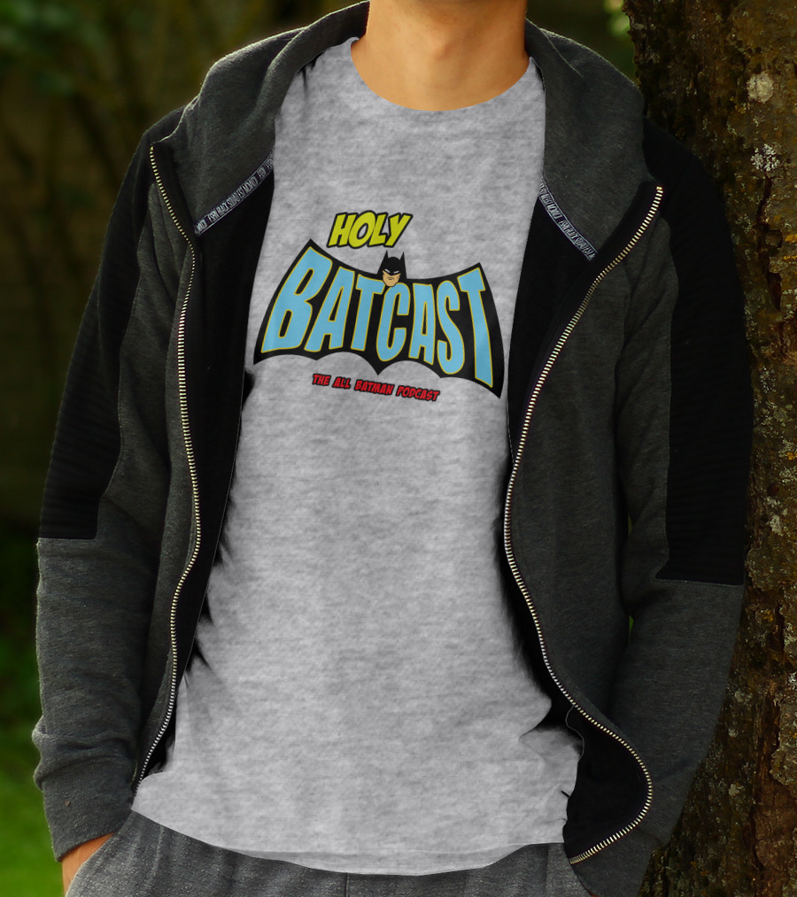 Holy Batcast The All Batman Podcast Classic Bat Emblem T-Shirt