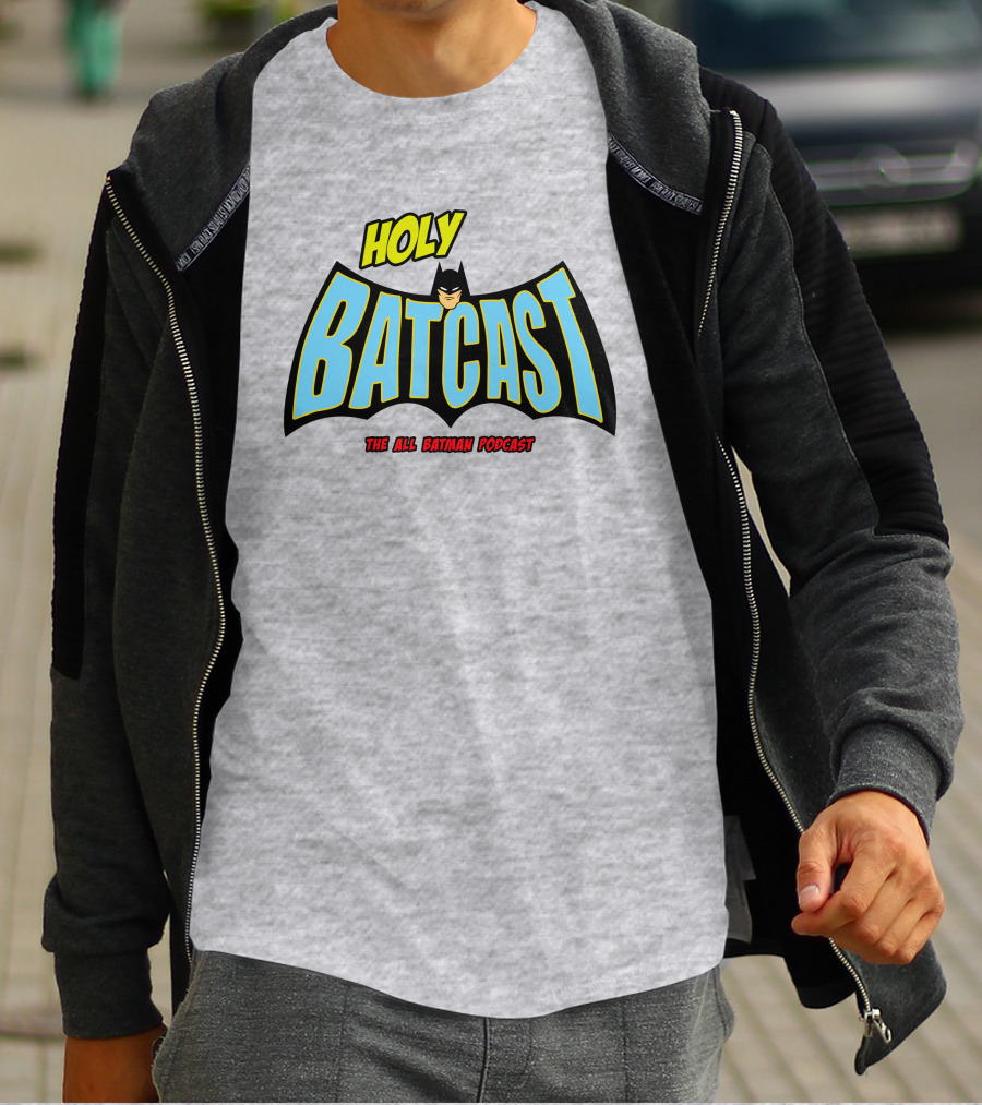 Holy Batcast The All Batman Podcast Classic Bat Emblem T-Shirt