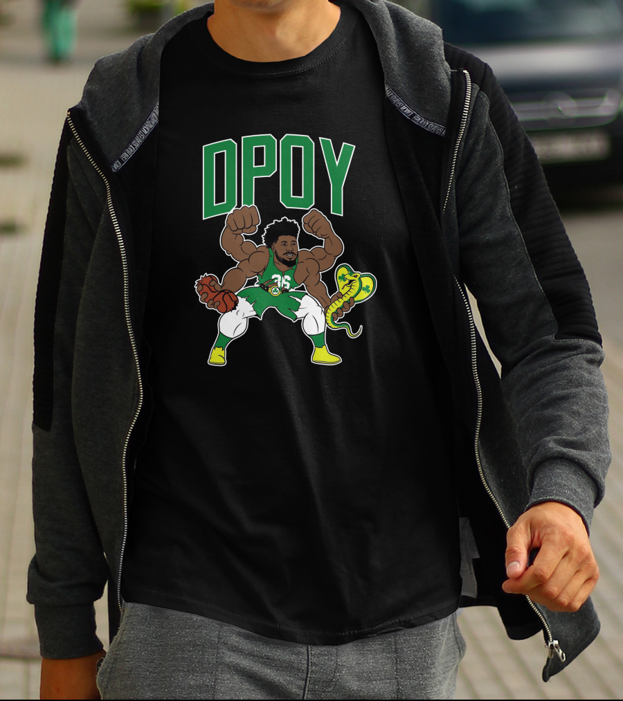Nick Trig DPOY 35 Boston Celtics Defensive Player Of The Year T-Shirt