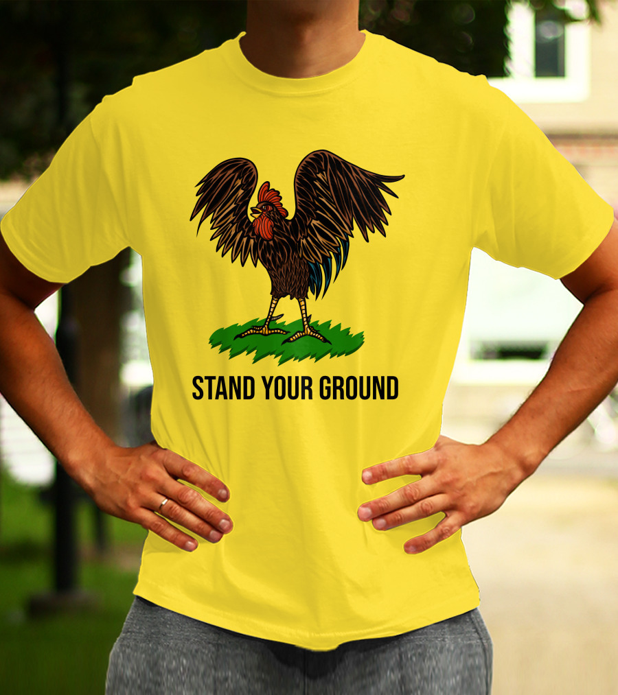 Tim Pool Stand Your Ground Rooster T-Shirt