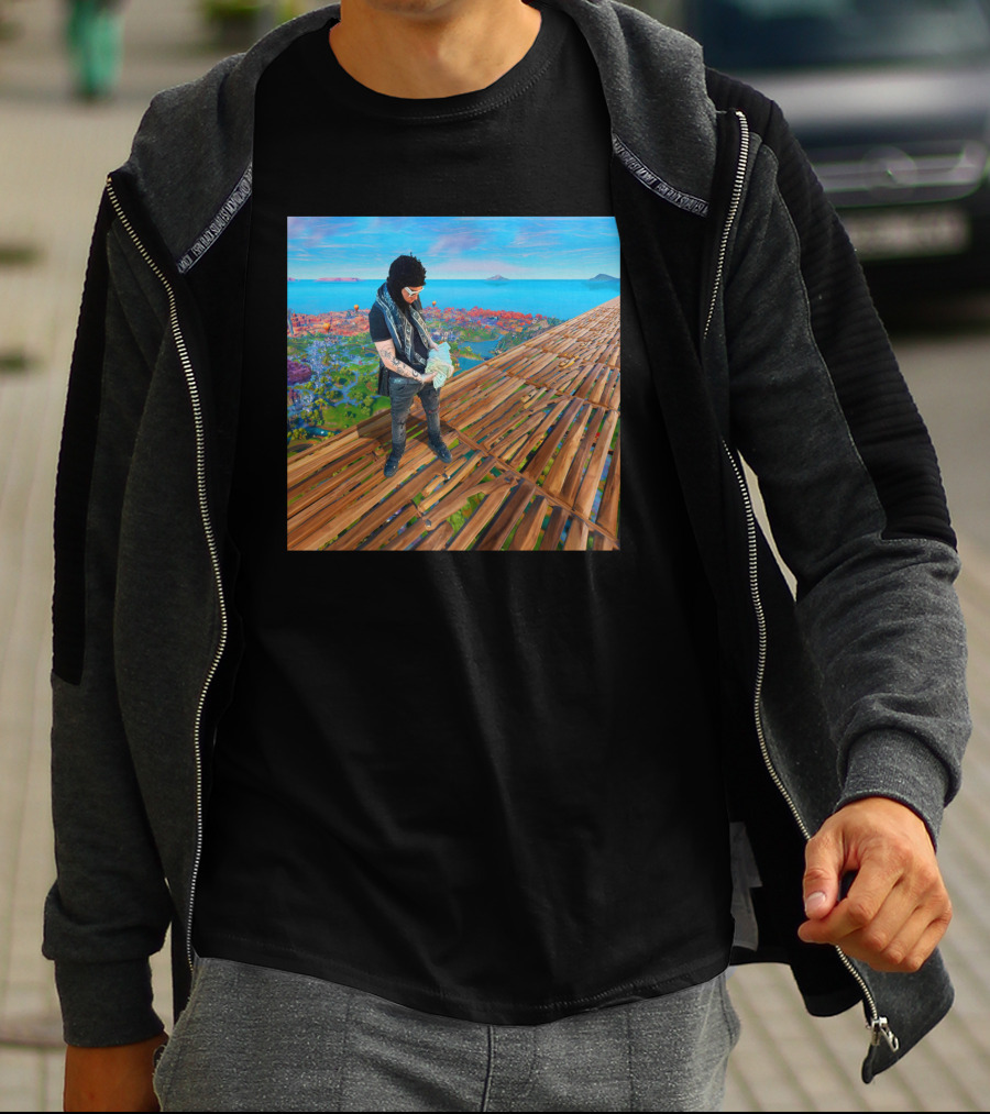 Wearable Clothing Yeat Skybase Fortnite Scenic Rapper Standoff T-Shirt