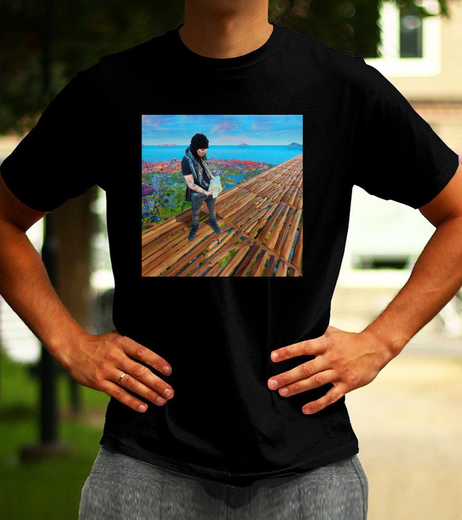 Wearable Clothing Yeat Skybase Fortnite Scenic Rapper Standoff T-Shirt