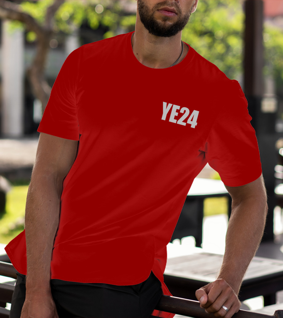 Ye24 Donda's Place Campaign Text White T-Shirt