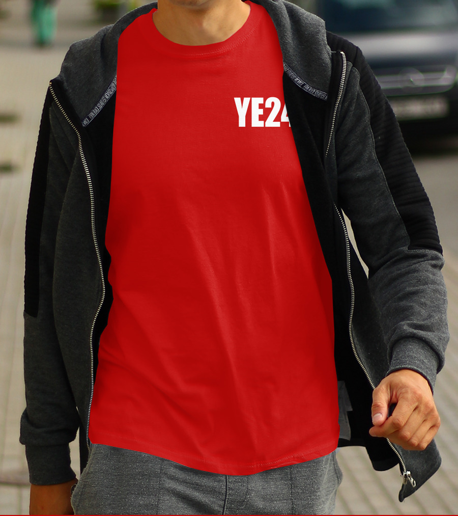 Ye24 Donda's Place Campaign Text White T-Shirt