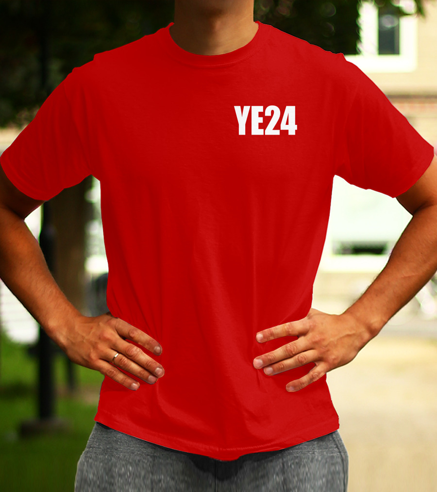 Ye24 Donda's Place Campaign Text White T-Shirt