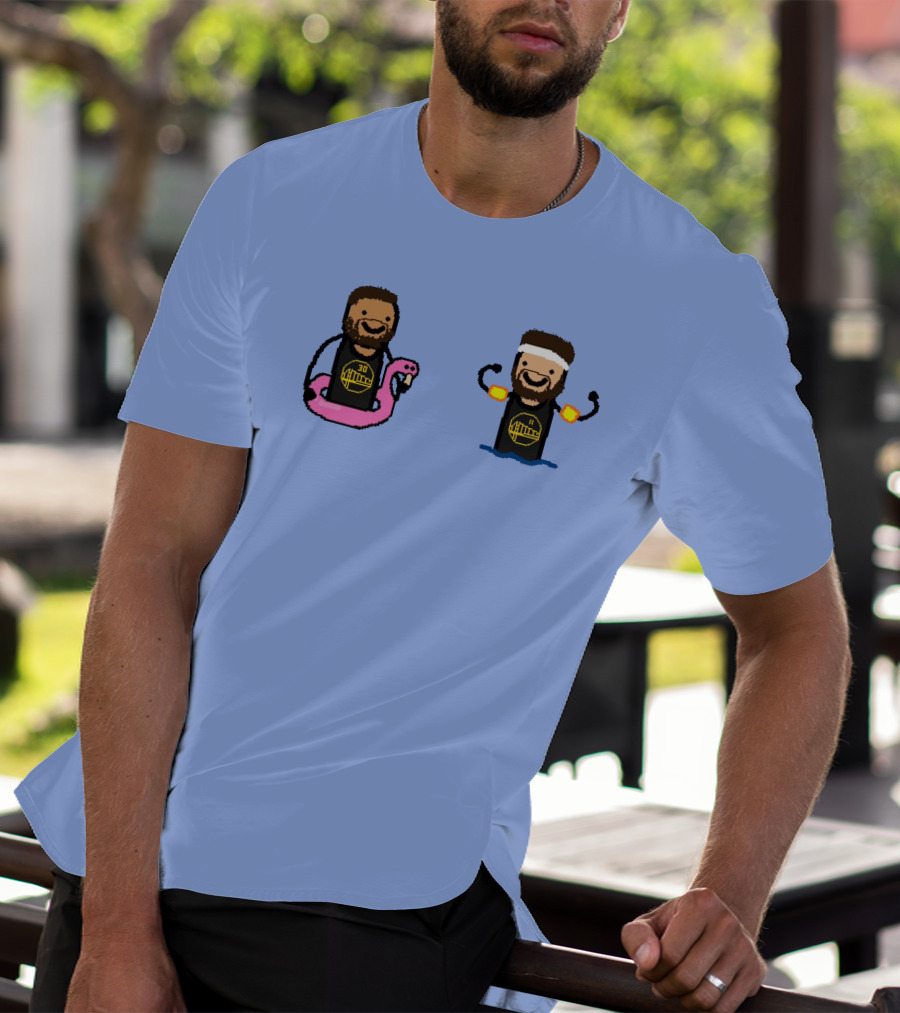 NBA Paint Splash Brothers Floating Fun 30 T-Shirt