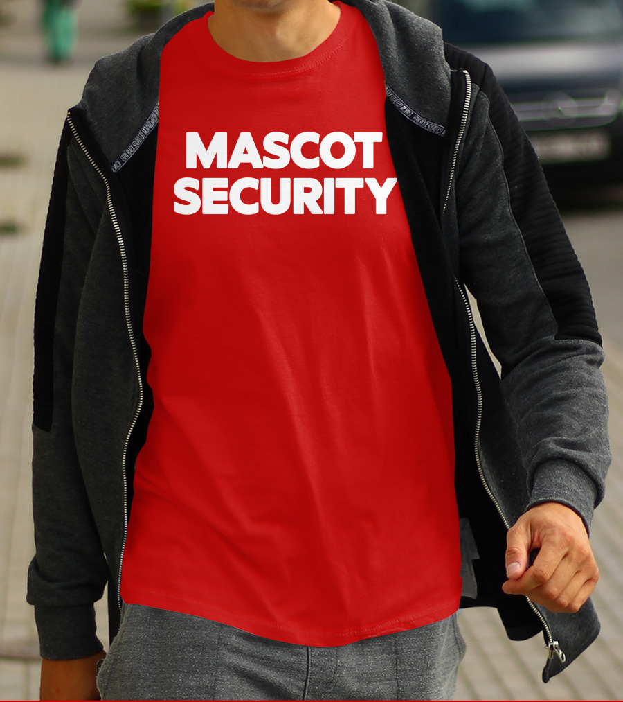 Mascot Security Team Uniform T-Shirt