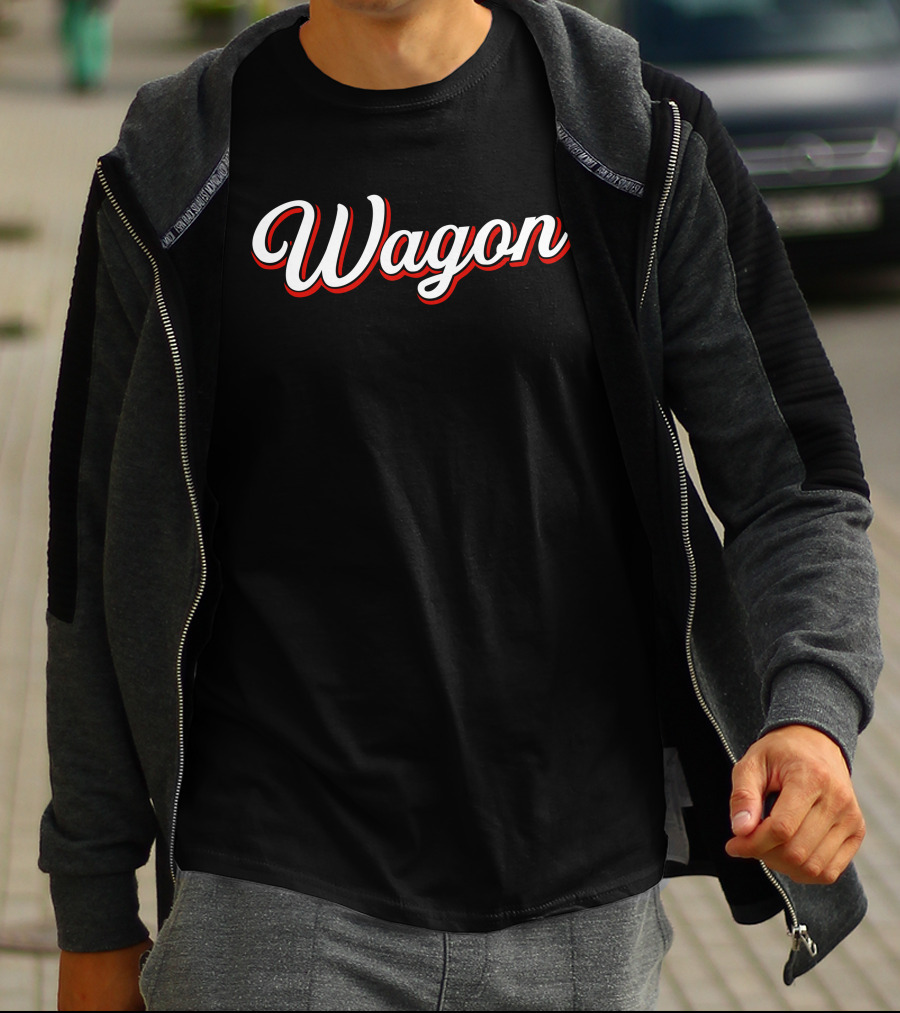 Paul Bissonnette Wagon Bold Script T-Shirt