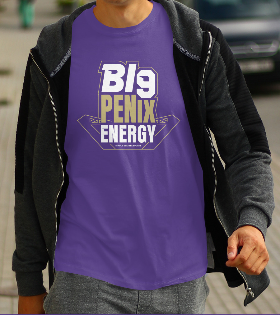 Big Penix Energy Simply Seattle Sports T-Shirt