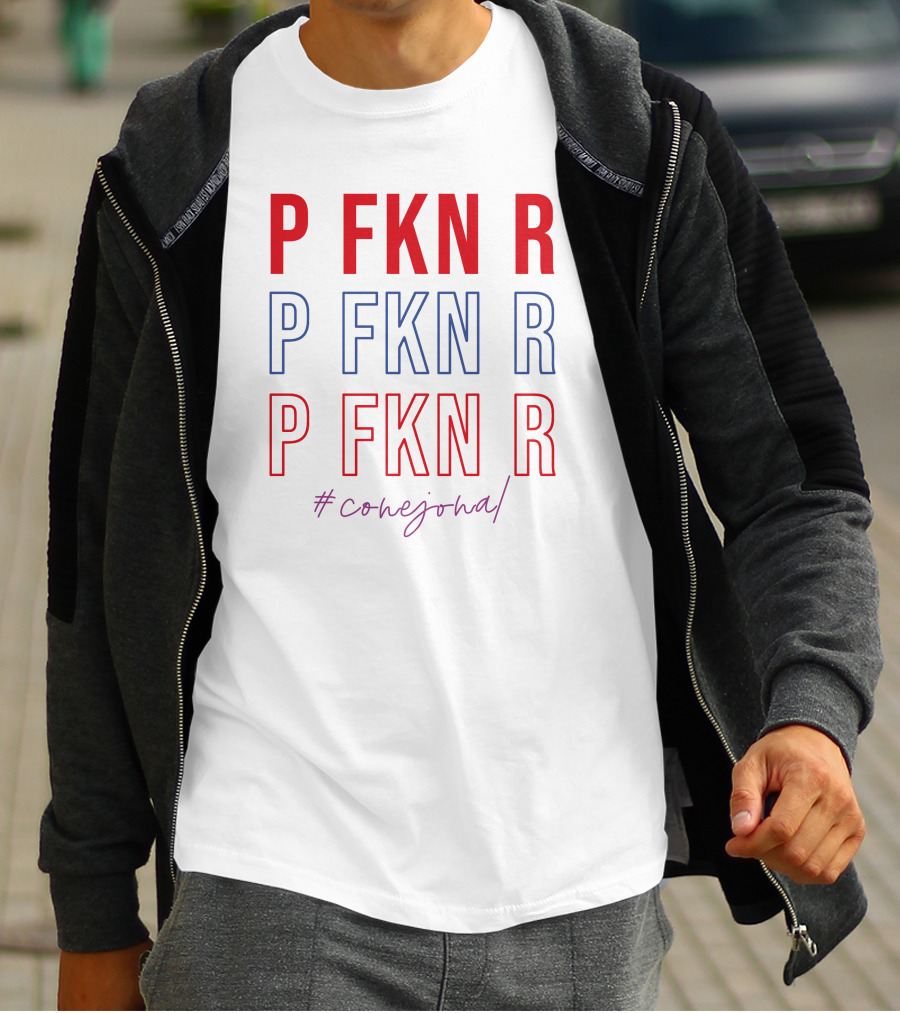 P Fkn R Bad Bunny #conejomal T-Shirt