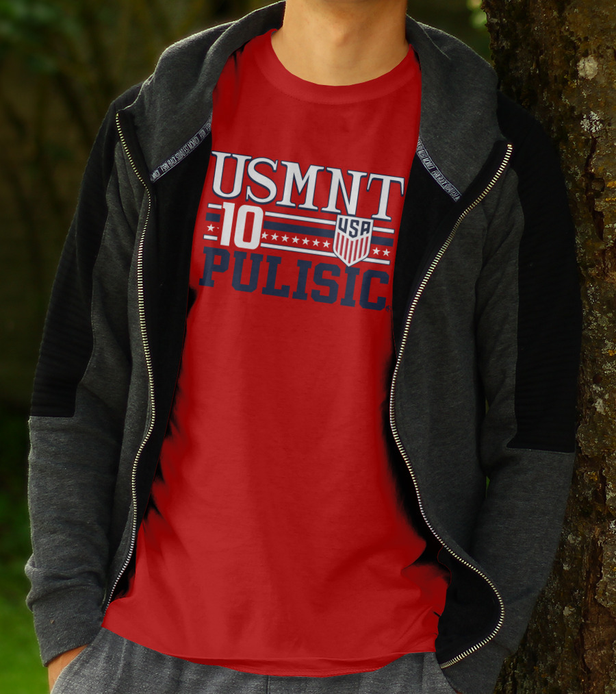 USMNT Pulisic 10 USA Soccer Stars T-Shirt