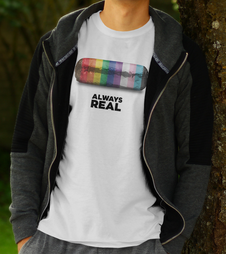Always Real Burrito Colors T-Shirt